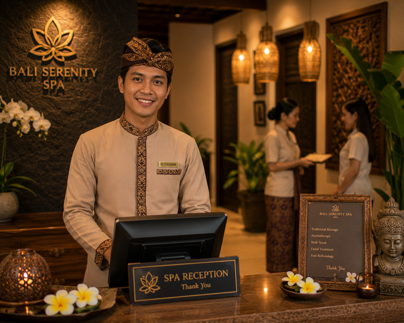 Spa Cashier